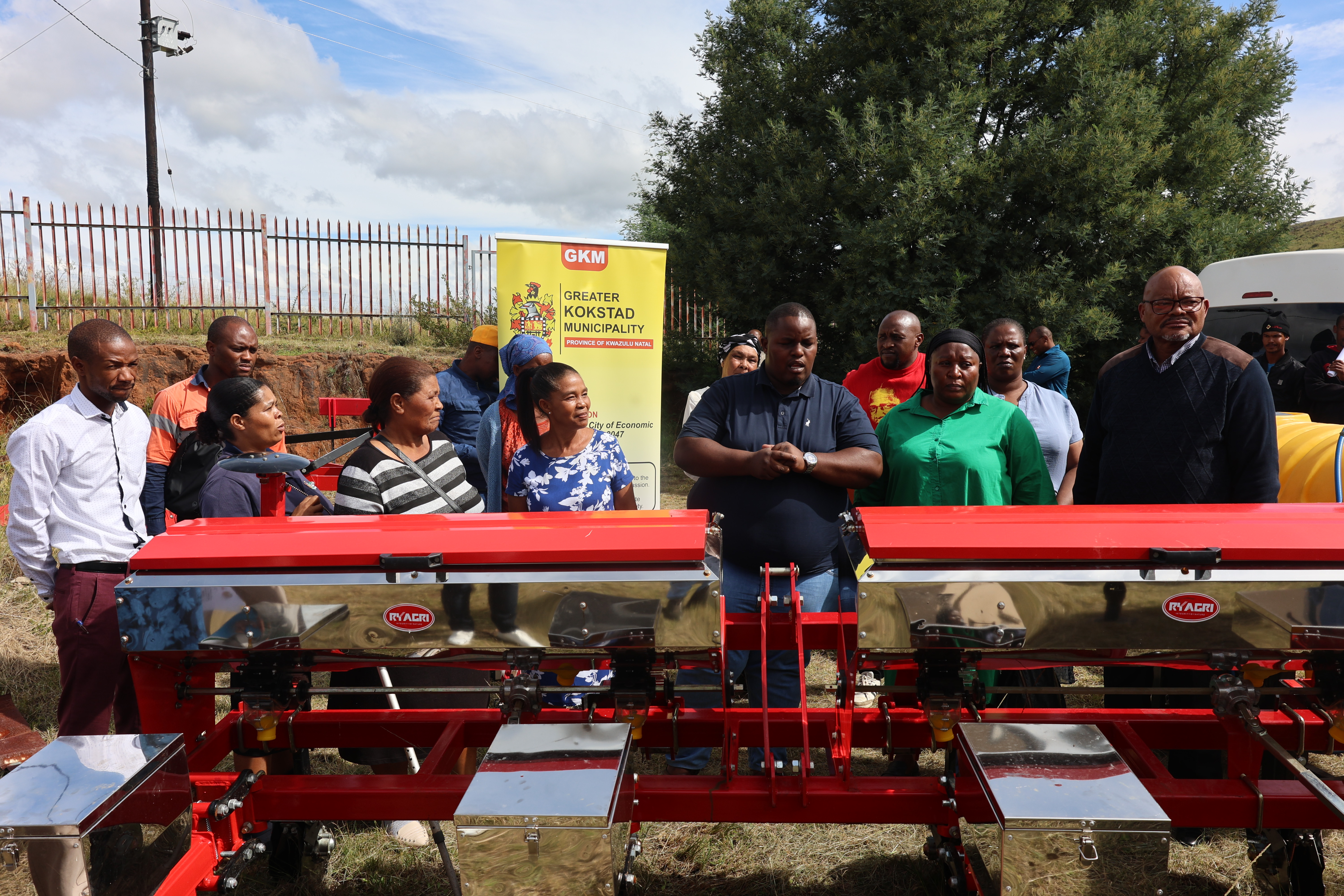 FARMING EQUIPTMENT BOOSTS AGRICULTURAL DEVELOPMENT IN MARIASKOP
