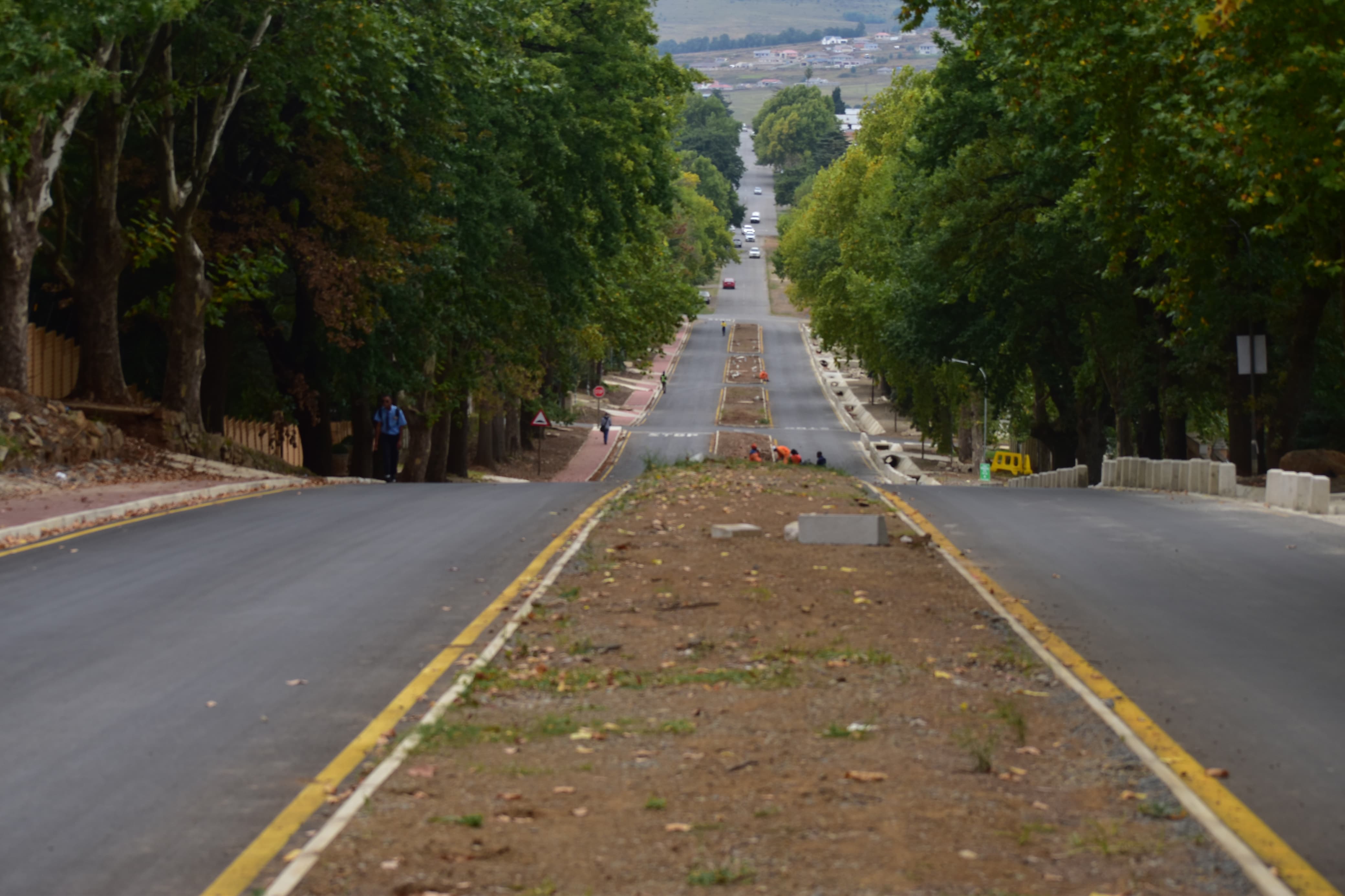 RECONSTRUCTION OF HAWTHORN STREET PRACTICALLY COMPLETE