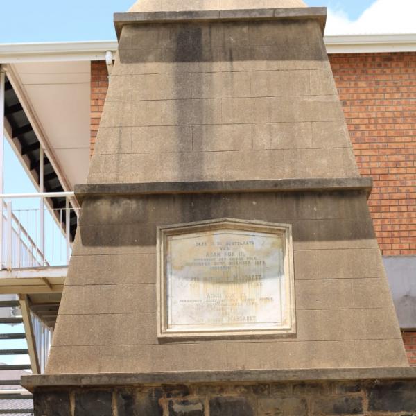 Adam Kok Memorial Next To Police Station1