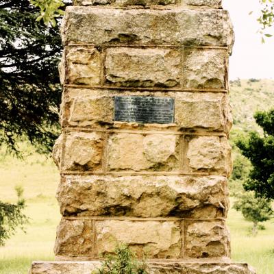 Adam Kok Memorial Site At The Laarger