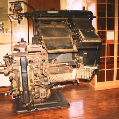 The Kokstad Advertiser Original Printer 